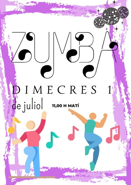 Sesión de Zumba para mayores con música, baile y ejercicio en grupo en la Residencia Mirador del Segrià.