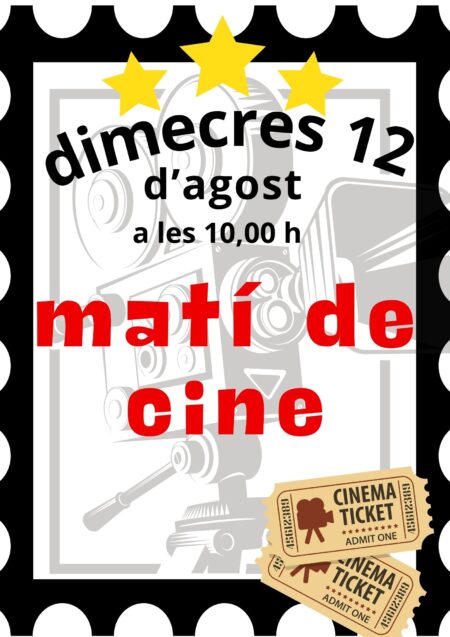 Sesión de cine matinal en la Residencia Mirador del Segrià con proyección de película y tertulia posterior